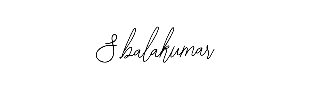 Make a beautiful signature design for name S.balakumar. Use this online signature maker to create a handwritten signature for free. S.balakumar signature style 12 images and pictures png