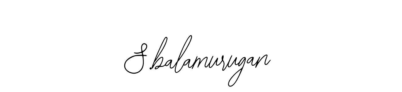 You should practise on your own different ways (Bearetta-2O07w) to write your name (S.balamurugan) in signature. don't let someone else do it for you. S.balamurugan signature style 12 images and pictures png