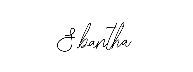 Here are the top 10 professional signature styles for the name S.bantha. These are the best autograph styles you can use for your name. S.bantha signature style 12 images and pictures png