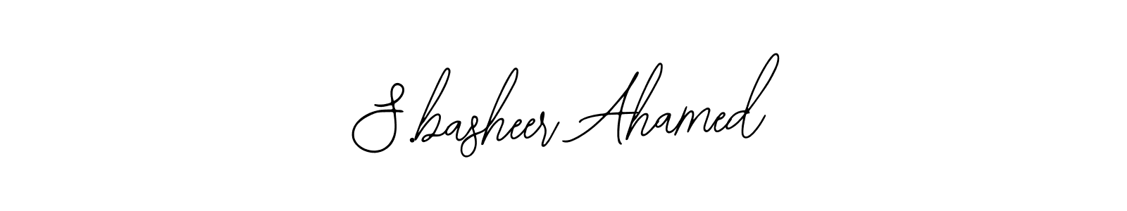 Here are the top 10 professional signature styles for the name S.basheer Ahamed. These are the best autograph styles you can use for your name. S.basheer Ahamed signature style 12 images and pictures png