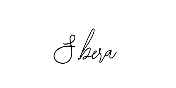 The best way (Bearetta-2O07w) to make a short signature is to pick only two or three words in your name. The name S.bera include a total of six letters. For converting this name. S.bera signature style 12 images and pictures png