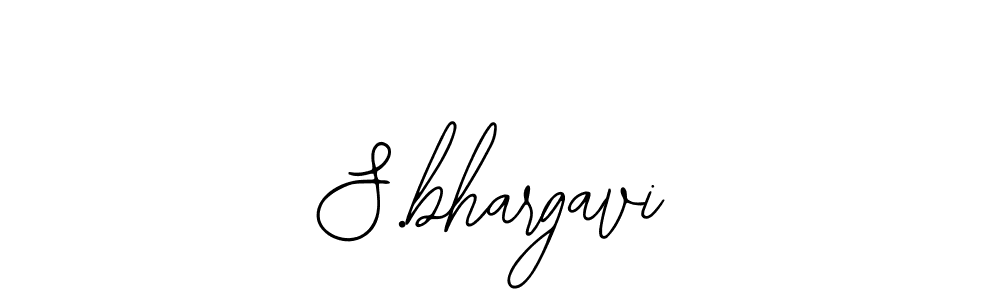 How to Draw S.bhargavi signature style? Bearetta-2O07w is a latest design signature styles for name S.bhargavi. S.bhargavi signature style 12 images and pictures png