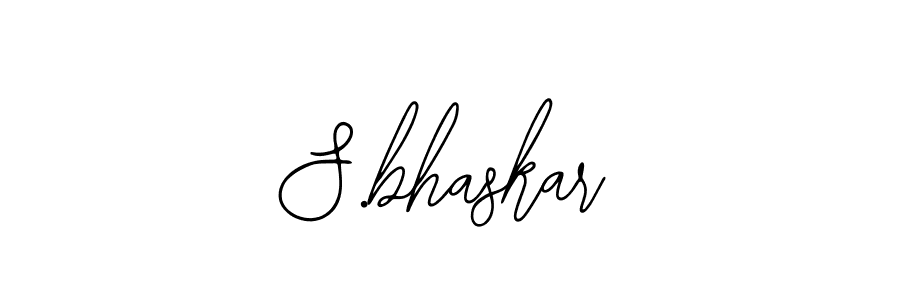 Make a beautiful signature design for name S.bhaskar. Use this online signature maker to create a handwritten signature for free. S.bhaskar signature style 12 images and pictures png