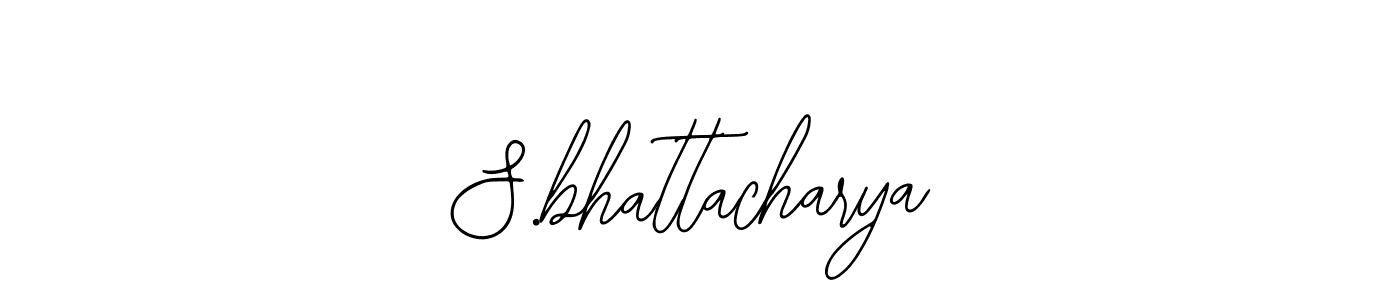 How to make S.bhattacharya signature? Bearetta-2O07w is a professional autograph style. Create handwritten signature for S.bhattacharya name. S.bhattacharya signature style 12 images and pictures png