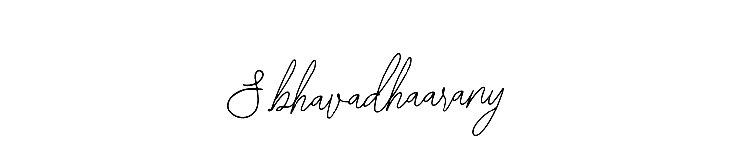Create a beautiful signature design for name S.bhavadhaarany. With this signature (Bearetta-2O07w) fonts, you can make a handwritten signature for free. S.bhavadhaarany signature style 12 images and pictures png