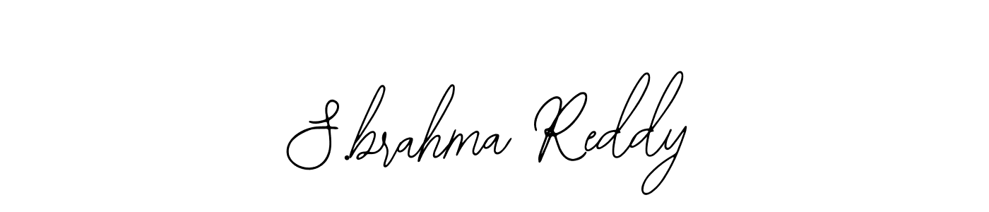 Also we have S.brahma Reddy name is the best signature style. Create professional handwritten signature collection using Bearetta-2O07w autograph style. S.brahma Reddy signature style 12 images and pictures png