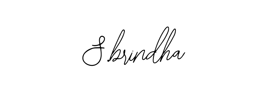 Make a beautiful signature design for name S.brindha. With this signature (Bearetta-2O07w) style, you can create a handwritten signature for free. S.brindha signature style 12 images and pictures png