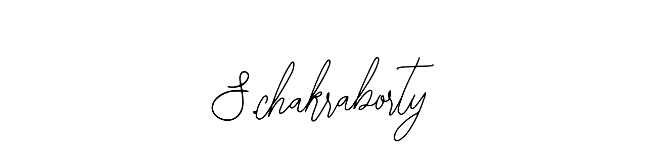 Make a beautiful signature design for name S.chakraborty. Use this online signature maker to create a handwritten signature for free. S.chakraborty signature style 12 images and pictures png