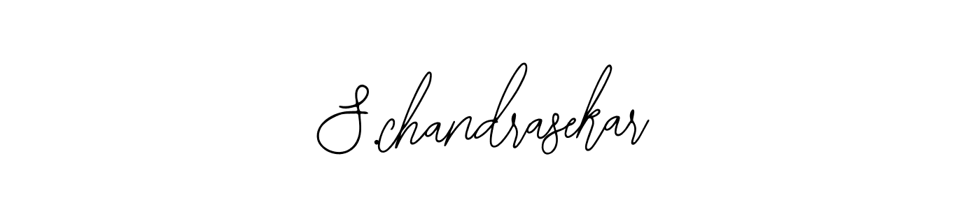 Also we have S.chandrasekar name is the best signature style. Create professional handwritten signature collection using Bearetta-2O07w autograph style. S.chandrasekar signature style 12 images and pictures png