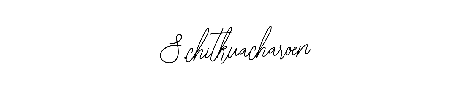 Make a beautiful signature design for name S.chitkuacharoen. Use this online signature maker to create a handwritten signature for free. S.chitkuacharoen signature style 12 images and pictures png