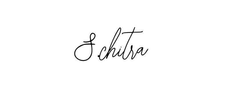 How to make S.chitra name signature. Use Bearetta-2O07w style for creating short signs online. This is the latest handwritten sign. S.chitra signature style 12 images and pictures png