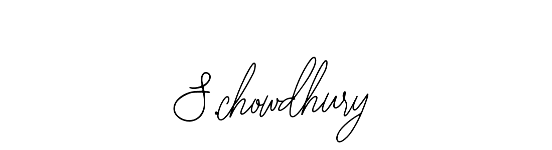 Use a signature maker to create a handwritten signature online. With this signature software, you can design (Bearetta-2O07w) your own signature for name S.chowdhury. S.chowdhury signature style 12 images and pictures png