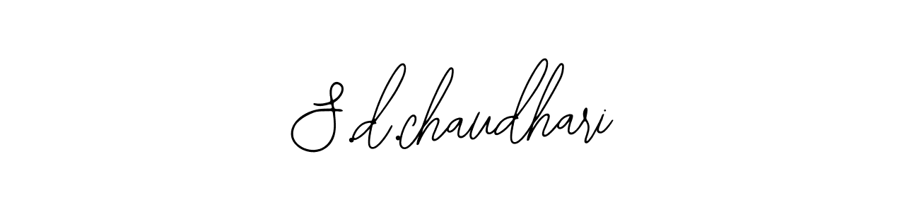 How to Draw S.d.chaudhari signature style? Bearetta-2O07w is a latest design signature styles for name S.d.chaudhari. S.d.chaudhari signature style 12 images and pictures png