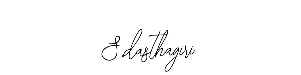 Design your own signature with our free online signature maker. With this signature software, you can create a handwritten (Bearetta-2O07w) signature for name S.dasthagiri. S.dasthagiri signature style 12 images and pictures png