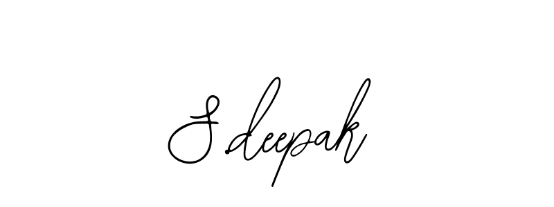 You can use this online signature creator to create a handwritten signature for the name S.deepak. This is the best online autograph maker. S.deepak signature style 12 images and pictures png