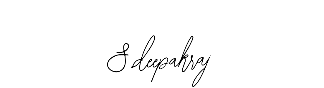 Make a beautiful signature design for name S.deepakraj. Use this online signature maker to create a handwritten signature for free. S.deepakraj signature style 12 images and pictures png