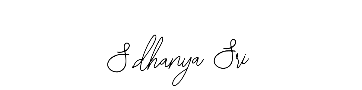 Similarly Bearetta-2O07w is the best handwritten signature design. Signature creator online .You can use it as an online autograph creator for name S.dhanya Sri. S.dhanya Sri signature style 12 images and pictures png