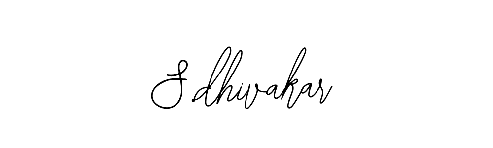 S.dhivakar stylish signature style. Best Handwritten Sign (Bearetta-2O07w) for my name. Handwritten Signature Collection Ideas for my name S.dhivakar. S.dhivakar signature style 12 images and pictures png