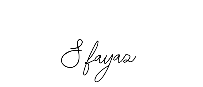 Best and Professional Signature Style for S.fayaz. Bearetta-2O07w Best Signature Style Collection. S.fayaz signature style 12 images and pictures png