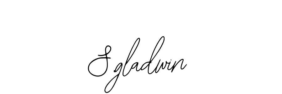 if you are searching for the best signature style for your name S.gladwin. so please give up your signature search. here we have designed multiple signature styles  using Bearetta-2O07w. S.gladwin signature style 12 images and pictures png