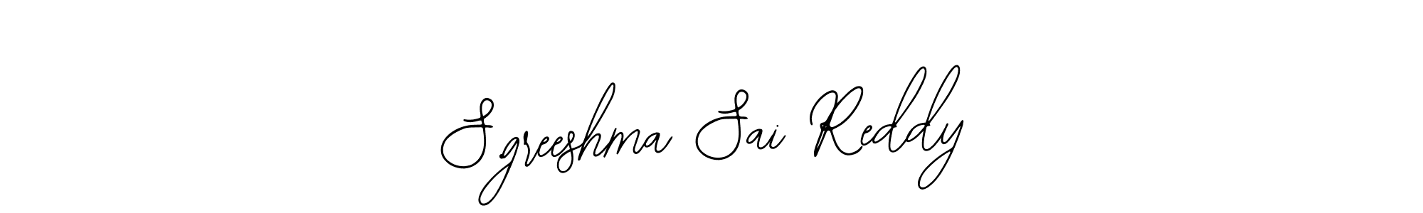 if you are searching for the best signature style for your name S.greeshma Sai Reddy. so please give up your signature search. here we have designed multiple signature styles  using Bearetta-2O07w. S.greeshma Sai Reddy signature style 12 images and pictures png