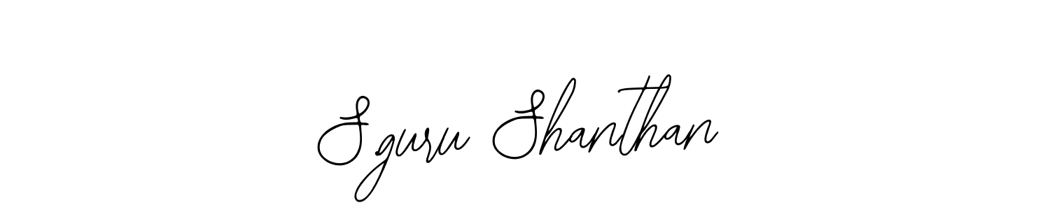 Make a beautiful signature design for name S.guru Shanthan. Use this online signature maker to create a handwritten signature for free. S.guru Shanthan signature style 12 images and pictures png