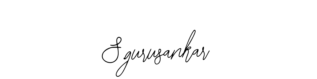 Best and Professional Signature Style for S.gurusankar. Bearetta-2O07w Best Signature Style Collection. S.gurusankar signature style 12 images and pictures png