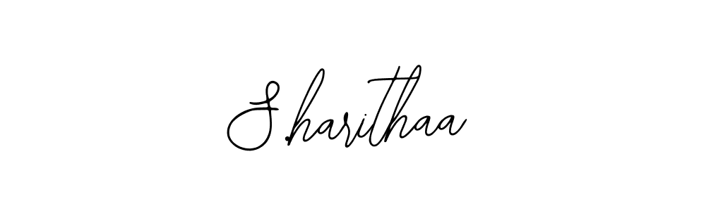 Make a beautiful signature design for name S.harithaa. With this signature (Bearetta-2O07w) style, you can create a handwritten signature for free. S.harithaa signature style 12 images and pictures png
