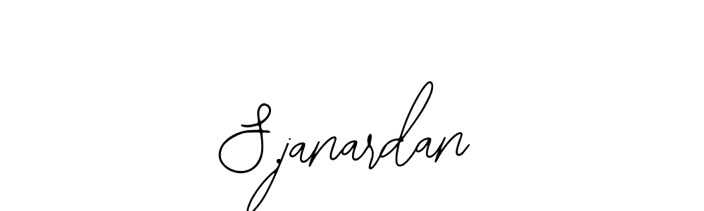 Bearetta-2O07w is a professional signature style that is perfect for those who want to add a touch of class to their signature. It is also a great choice for those who want to make their signature more unique. Get S.janardan name to fancy signature for free. S.janardan signature style 12 images and pictures png