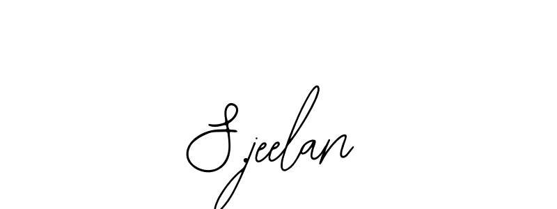 Also You can easily find your signature by using the search form. We will create S.jeelan name handwritten signature images for you free of cost using Bearetta-2O07w sign style. S.jeelan signature style 12 images and pictures png