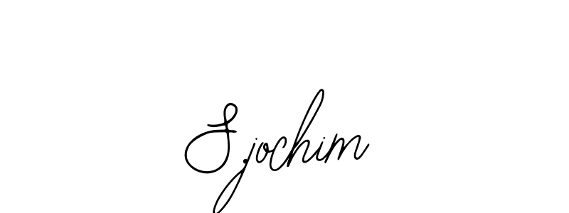 How to make S.jochim signature? Bearetta-2O07w is a professional autograph style. Create handwritten signature for S.jochim name. S.jochim signature style 12 images and pictures png