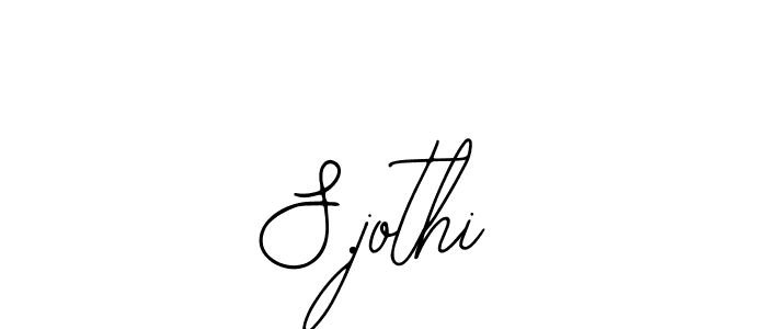 Create a beautiful signature design for name S.jothi. With this signature (Bearetta-2O07w) fonts, you can make a handwritten signature for free. S.jothi signature style 12 images and pictures png