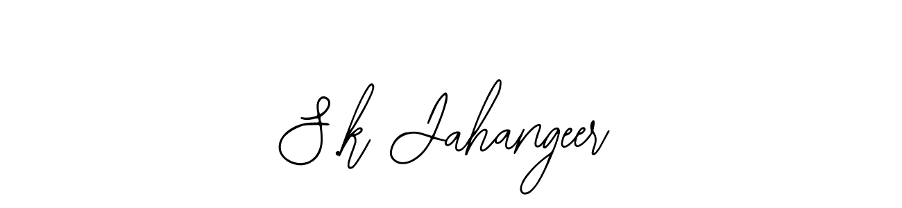 S.k Jahangeer stylish signature style. Best Handwritten Sign (Bearetta-2O07w) for my name. Handwritten Signature Collection Ideas for my name S.k Jahangeer. S.k Jahangeer signature style 12 images and pictures png