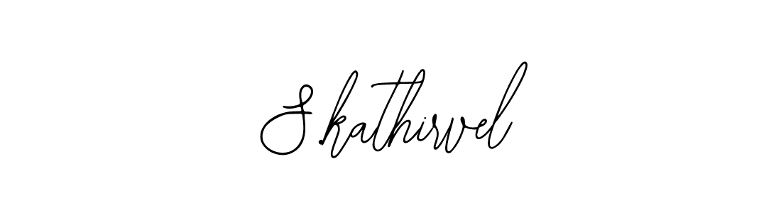 How to Draw S.kathirvel signature style? Bearetta-2O07w is a latest design signature styles for name S.kathirvel. S.kathirvel signature style 12 images and pictures png
