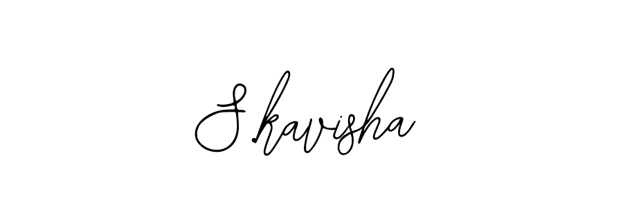 Create a beautiful signature design for name S.kavisha. With this signature (Bearetta-2O07w) fonts, you can make a handwritten signature for free. S.kavisha signature style 12 images and pictures png