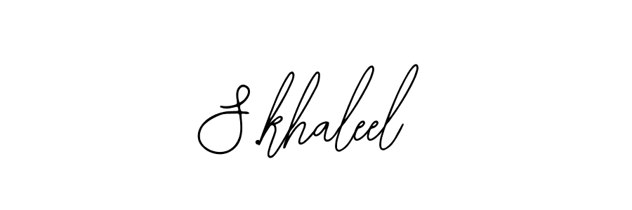 Once you've used our free online signature maker to create your best signature Bearetta-2O07w style, it's time to enjoy all of the benefits that S.khaleel name signing documents. S.khaleel signature style 12 images and pictures png