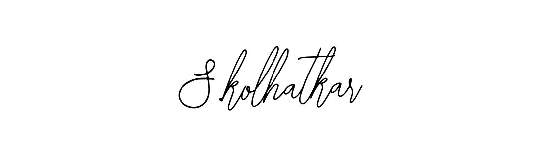 The best way (Bearetta-2O07w) to make a short signature is to pick only two or three words in your name. The name S.kolhatkar include a total of six letters. For converting this name. S.kolhatkar signature style 12 images and pictures png