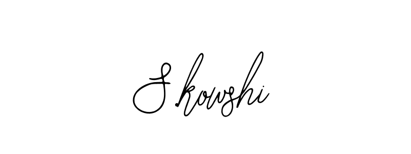 How to Draw S.kowshi signature style? Bearetta-2O07w is a latest design signature styles for name S.kowshi. S.kowshi signature style 12 images and pictures png