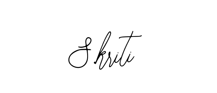 if you are searching for the best signature style for your name S.kriti. so please give up your signature search. here we have designed multiple signature styles  using Bearetta-2O07w. S.kriti signature style 12 images and pictures png