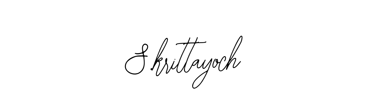 S.krittayoch stylish signature style. Best Handwritten Sign (Bearetta-2O07w) for my name. Handwritten Signature Collection Ideas for my name S.krittayoch. S.krittayoch signature style 12 images and pictures png