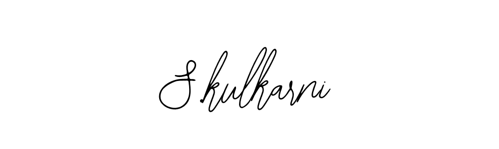S.kulkarni stylish signature style. Best Handwritten Sign (Bearetta-2O07w) for my name. Handwritten Signature Collection Ideas for my name S.kulkarni. S.kulkarni signature style 12 images and pictures png