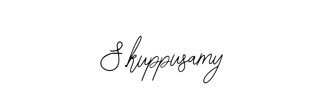 Use a signature maker to create a handwritten signature online. With this signature software, you can design (Bearetta-2O07w) your own signature for name S.kuppusamy. S.kuppusamy signature style 12 images and pictures png