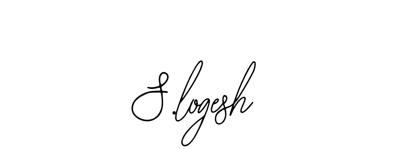 How to make S.logesh signature? Bearetta-2O07w is a professional autograph style. Create handwritten signature for S.logesh name. S.logesh signature style 12 images and pictures png