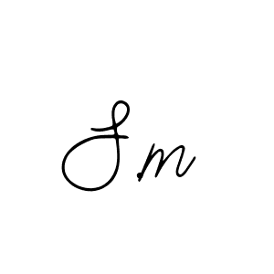 Make a beautiful signature design for name S.m. With this signature (Bearetta-2O07w) style, you can create a handwritten signature for free. S.m signature style 12 images and pictures png