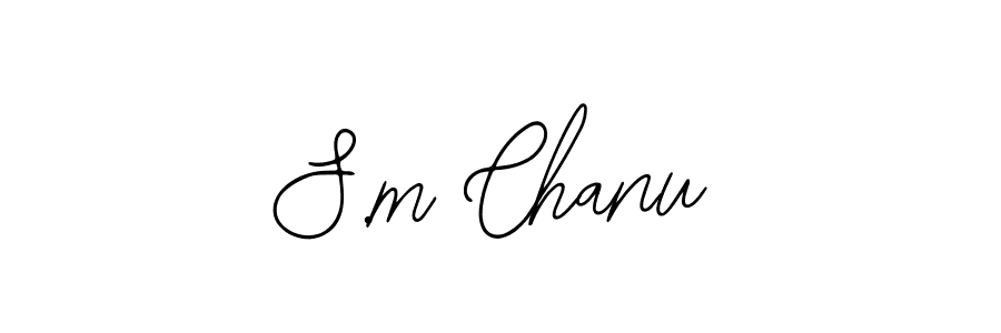 Once you've used our free online signature maker to create your best signature Bearetta-2O07w style, it's time to enjoy all of the benefits that S.m Chanu name signing documents. S.m Chanu signature style 12 images and pictures png