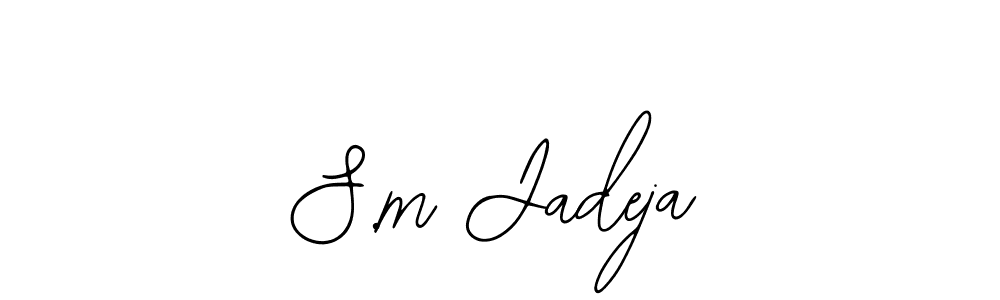 You can use this online signature creator to create a handwritten signature for the name S.m Jadeja. This is the best online autograph maker. S.m Jadeja signature style 12 images and pictures png