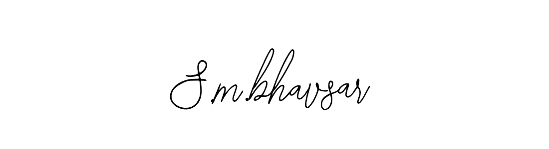 if you are searching for the best signature style for your name S.m.bhavsar. so please give up your signature search. here we have designed multiple signature styles  using Bearetta-2O07w. S.m.bhavsar signature style 12 images and pictures png