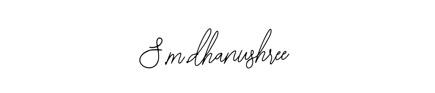 Best and Professional Signature Style for S.m.dhanushree. Bearetta-2O07w Best Signature Style Collection. S.m.dhanushree signature style 12 images and pictures png