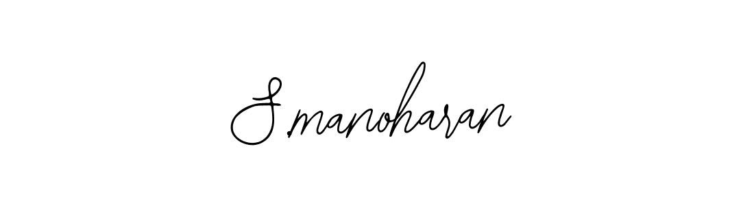 How to Draw S.manoharan signature style? Bearetta-2O07w is a latest design signature styles for name S.manoharan. S.manoharan signature style 12 images and pictures png