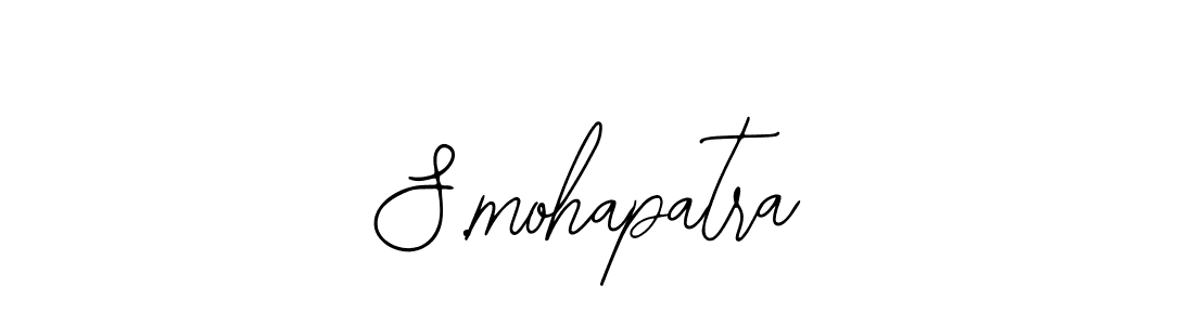 Use a signature maker to create a handwritten signature online. With this signature software, you can design (Bearetta-2O07w) your own signature for name S.mohapatra. S.mohapatra signature style 12 images and pictures png